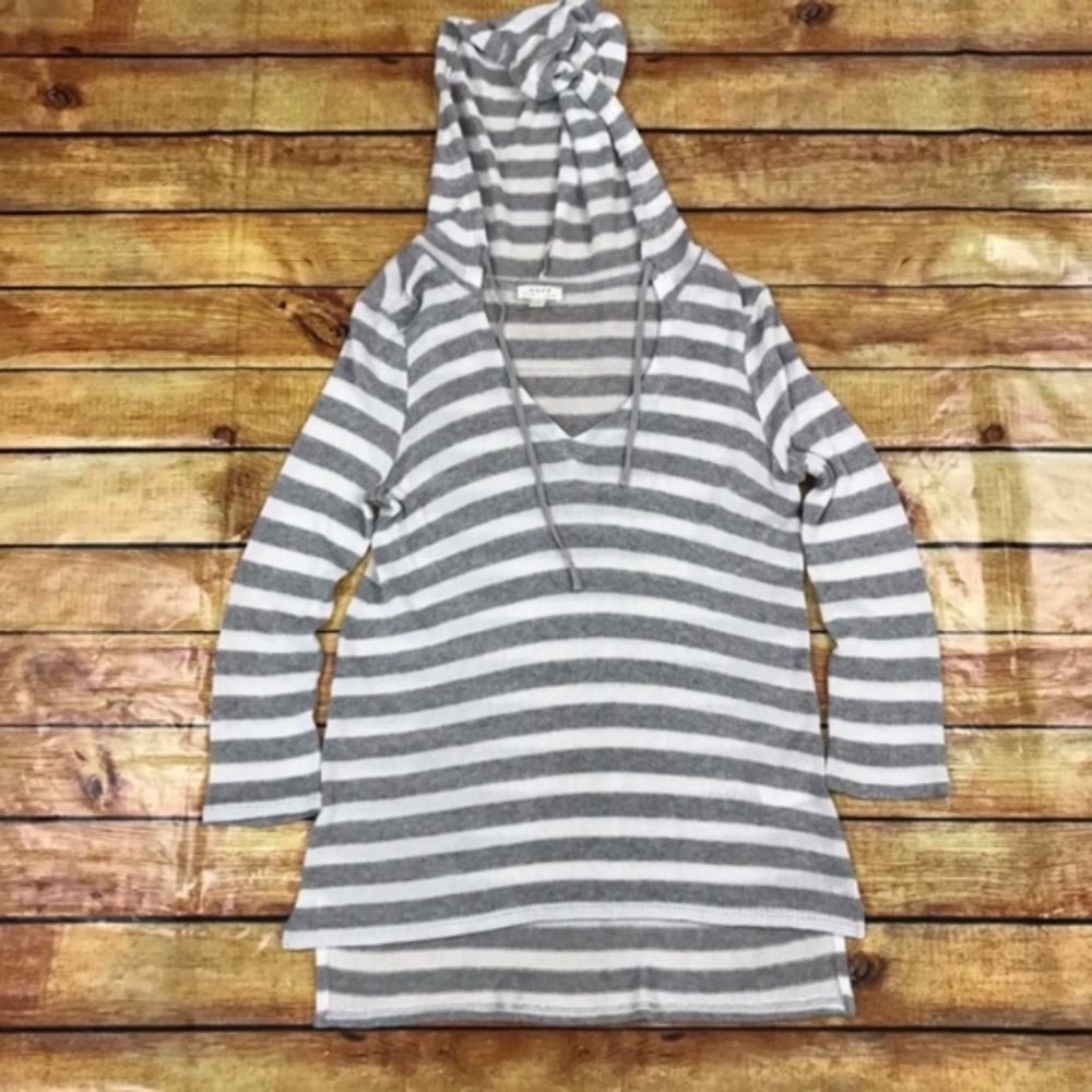 Soft Joie Bromley Striped Hoodie Size Small